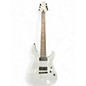 Used Schecter Guitar Research Demon 7 String White Solid Body Electric Guitar thumbnail