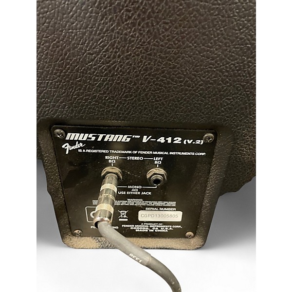 Used Fender Mustang V 4x12 Guitar Cabinet