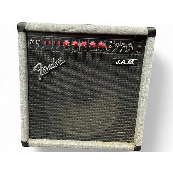 Vintage 1980s Fender Red Knob J.A.M Guitar Combo Amp