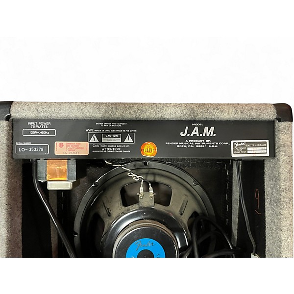 Vintage 1980s Fender Red Knob J.A.M Guitar Combo Amp