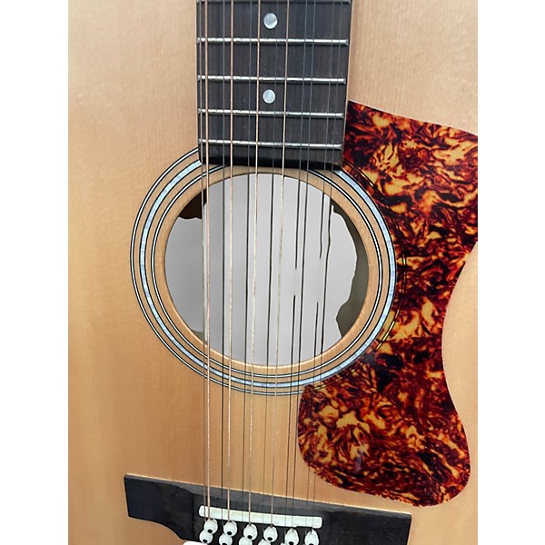 Used Guild F2512E Natural 12 String Acoustic Guitar