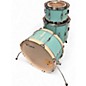 Used 2020 Risen 3 Piece 2020 VINTAGE AQUA 3 PIECE KIT AQUA BLUE Drum Kit thumbnail