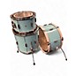 Used 2020 Risen 3 Piece 2020 VINTAGE AQUA 3 PIECE KIT AQUA BLUE Drum Kit