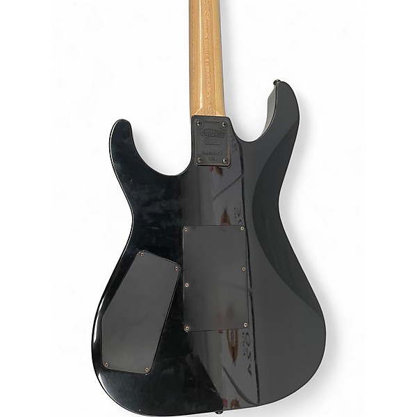 Used 1987 Kramer American Sutainer Black Solid Body Electric Guitar