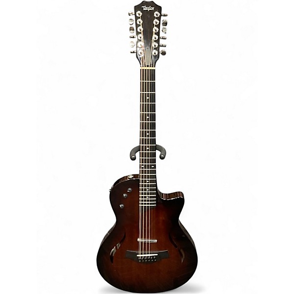 Used Taylor T5Z 12 Classic Deluxe 2 Tone Sunburst 12 String Acoustic Electric Guitar
