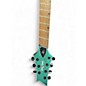 Used Harley Benton R-457FFB LH ROASTED 7-String MULTISCALE Green Solid Body Electric Guitar