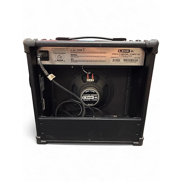 Used Line 6 Spider III 15 1X8 15W Guitar Combo Amp