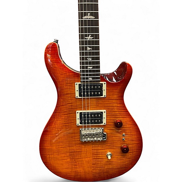Used PRS SE Custom 24 Vintage Sunburst Solid Body Electric Guitar
