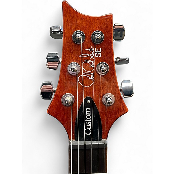 Used PRS SE Custom 24 Vintage Sunburst Solid Body Electric Guitar