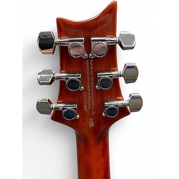 Used PRS SE Custom 24 Vintage Sunburst Solid Body Electric Guitar