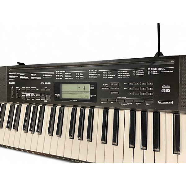 Used Casio CTK-3500 Synthesizer