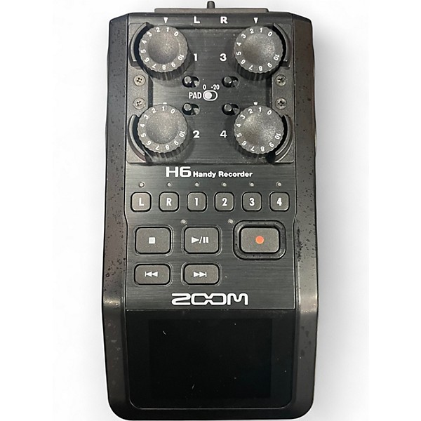 Used Zoom H6 MultiTrack Recorder