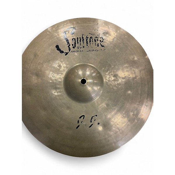 Used Soultone 14in EXTRA HAMMERED HI HATS Cymbal