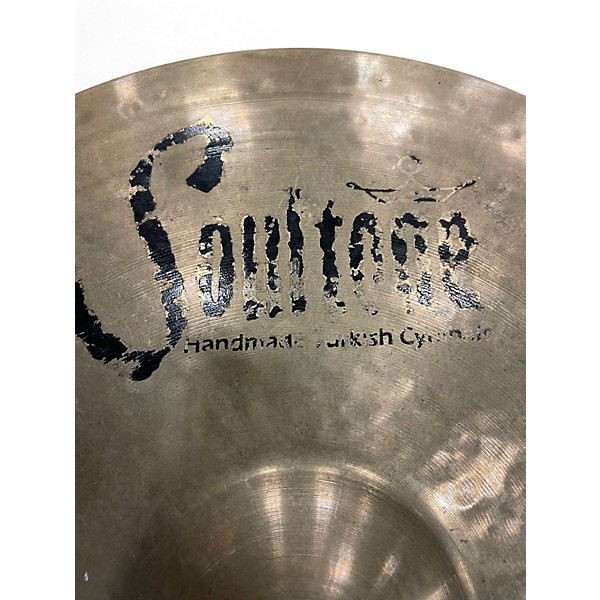 Used Soultone 14in EXTRA HAMMERED HI HATS Cymbal