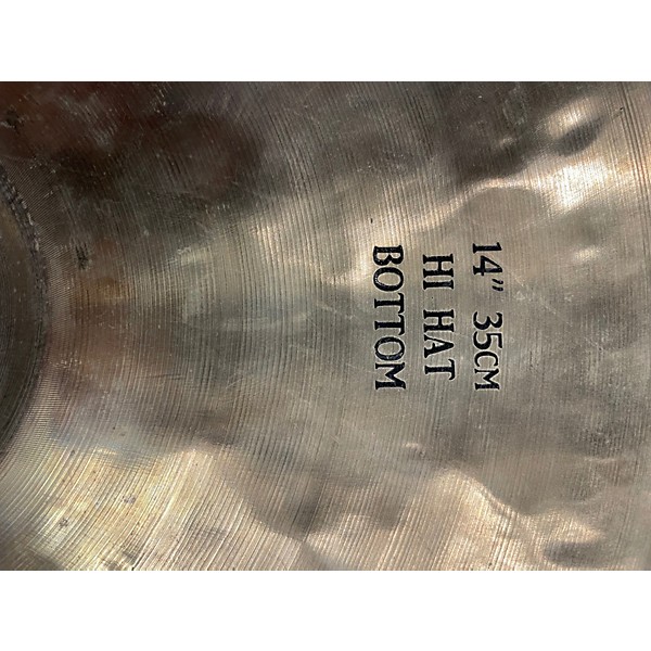 Used Soultone 14in EXTRA HAMMERED HI HATS Cymbal