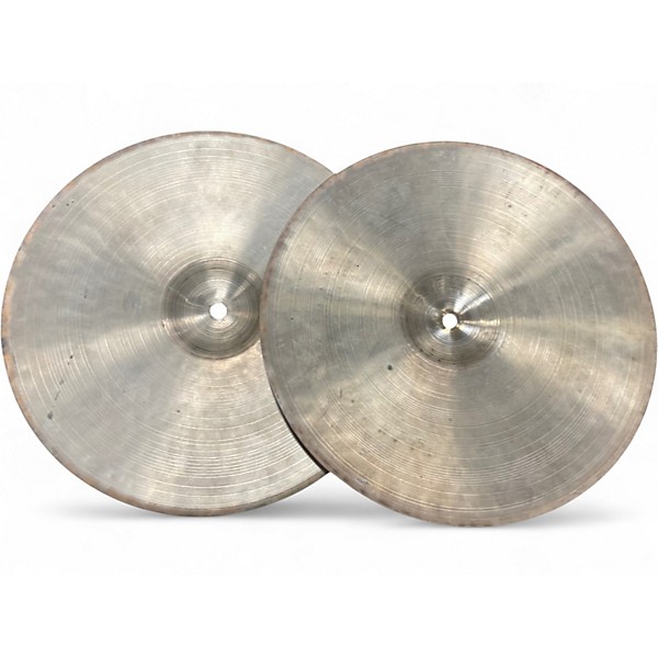 Used Paiste 14in 2002 Medium Hi Hat Pair Cymbal