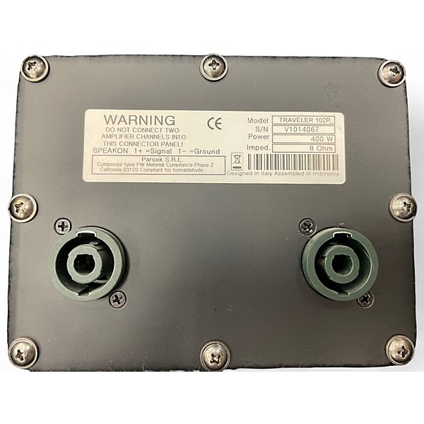 Used Markbass Traveler 102P 400W 2x10 Bass Cabinet