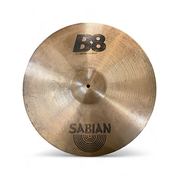 Used SABIAN 20in B8 Ride Cymbal