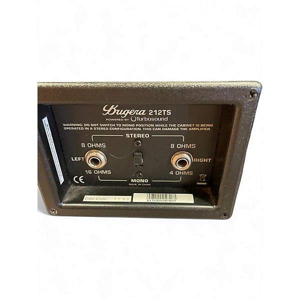 Used Bugera 212TS Guitar Cabinet