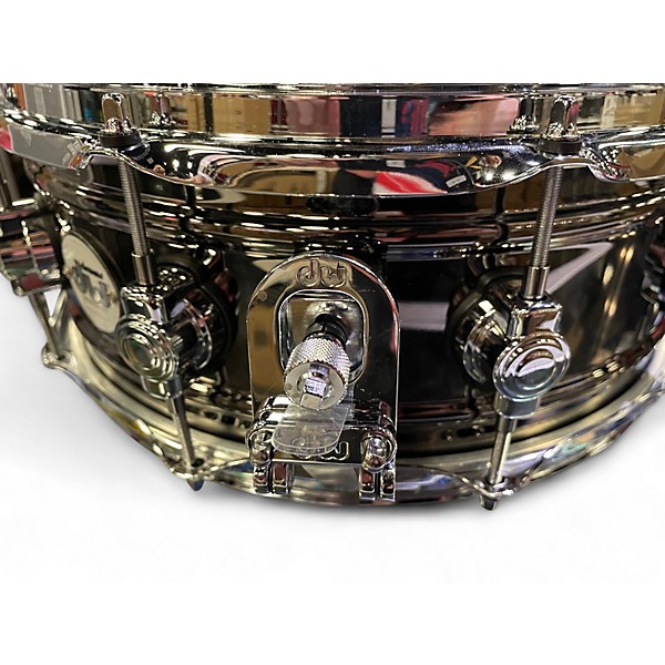 Used DW 5.5X14 Design Series Snare Chrome Drum