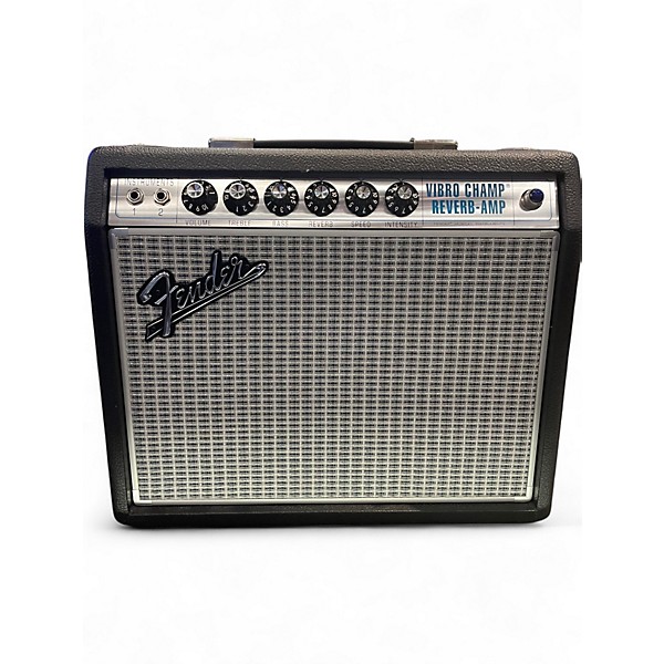Used Fender 1968 Custom Vibrolux Reverb Tube Guitar Combo Amp