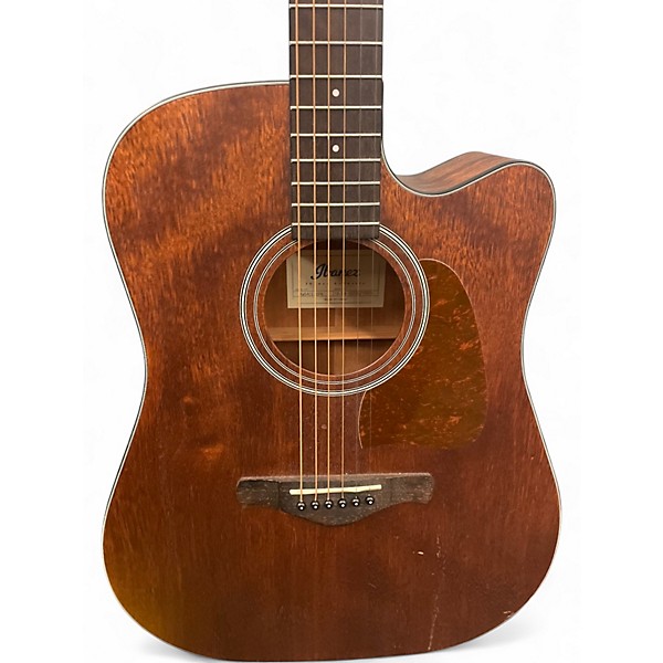 Used Ibanez AW54CE Natural Acoustic Electric Guitar