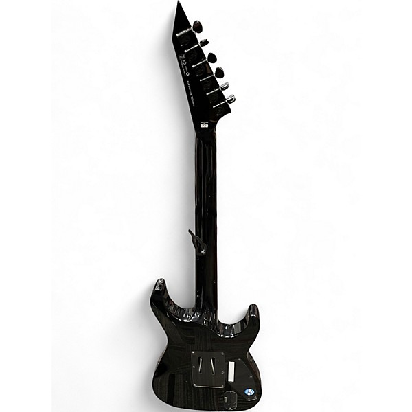 Used ESP LTD KH602LH Kirk Hammett Signature Black Solid Body Electric Guitar