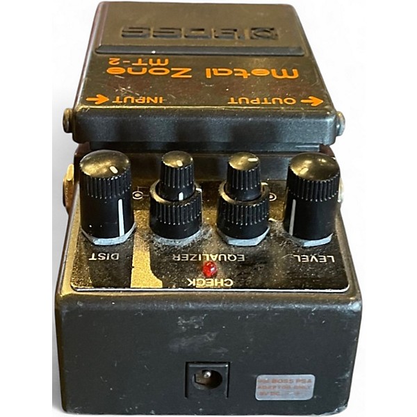 Used BOSS MT2 Metal Zone Distortion Effect Pedal