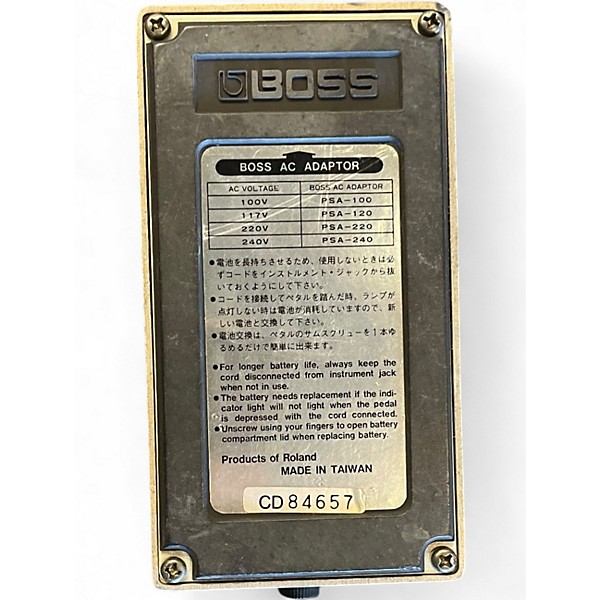 Used BOSS MT2 Metal Zone Distortion Effect Pedal