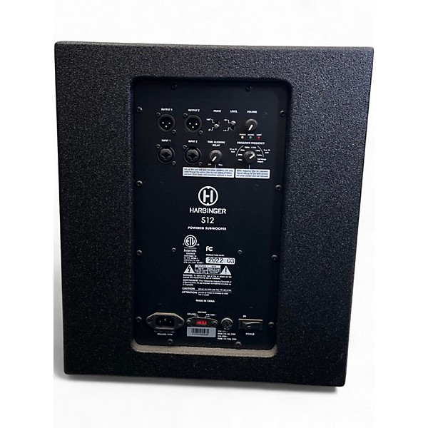 Used Harbinger S12 Powered Subwoofer
