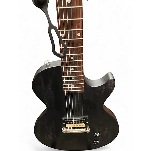 Used Gibson Les Paul CM 2015 Trans Black Solid Body Electric Guitar