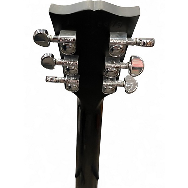 Used Gibson Les Paul CM 2015 Trans Black Solid Body Electric Guitar