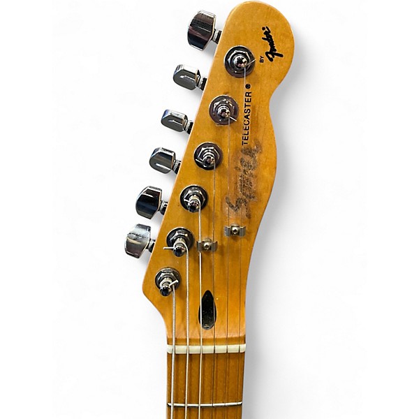 Used Squier MIK Telecaster Olympic White Solid Body Electric Guitar