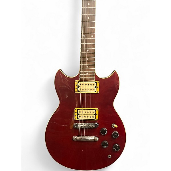 Used Yamaha SBG500 Candy Apple Red Solid Body Electric Guitar