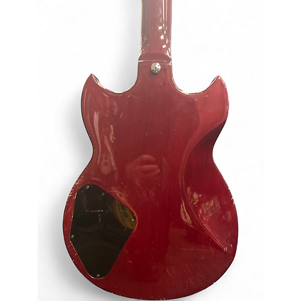 Used Yamaha SBG500 Candy Apple Red Solid Body Electric Guitar