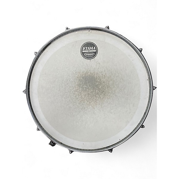 Used TAMA 14X6.5 Lars Ulrich Signature Snare Diamond-Plated Drum