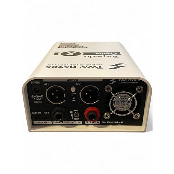 Used Two Notes AUDIO ENGINEERING TORPEDO CAPTOR X Power Attenuator