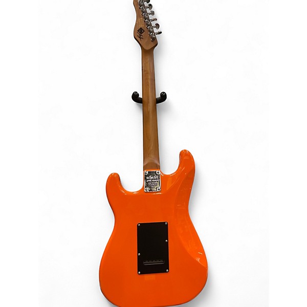 Used Schecter Guitar Research Nick Johnston Signature Atomic Orange Solid Body Electric Guitar