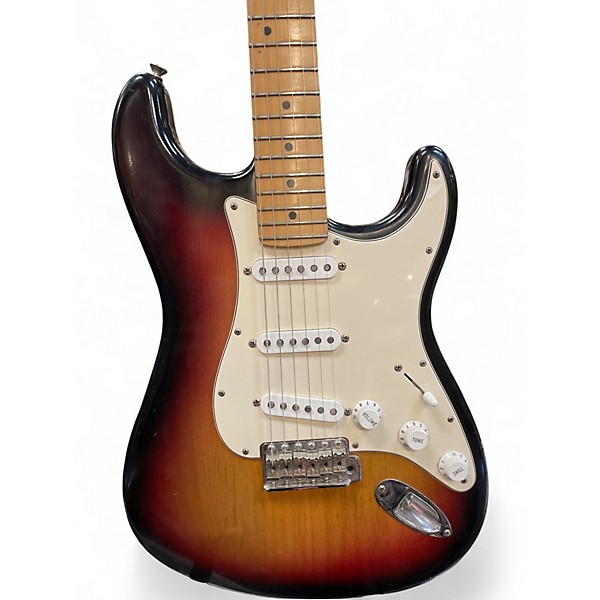 Used Fender American Standard Telecaster Sunburst Solid Body Electric Guitar