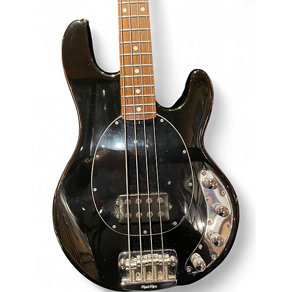 Used Ernie Ball Music Man Stingray H black Electric Bass Guitar