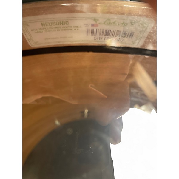 Used Ludwig 3 Piece nusonic skyline blue Drum Kit