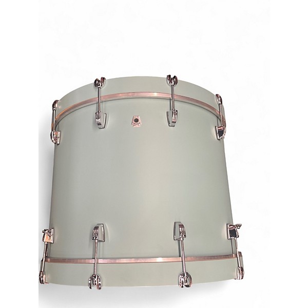 Used Ludwig 3 Piece nusonic skyline blue Drum Kit