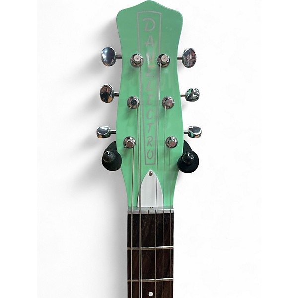 Used Danelectro 59M NOS+ Seafoam Green Solid Body Electric Guitar