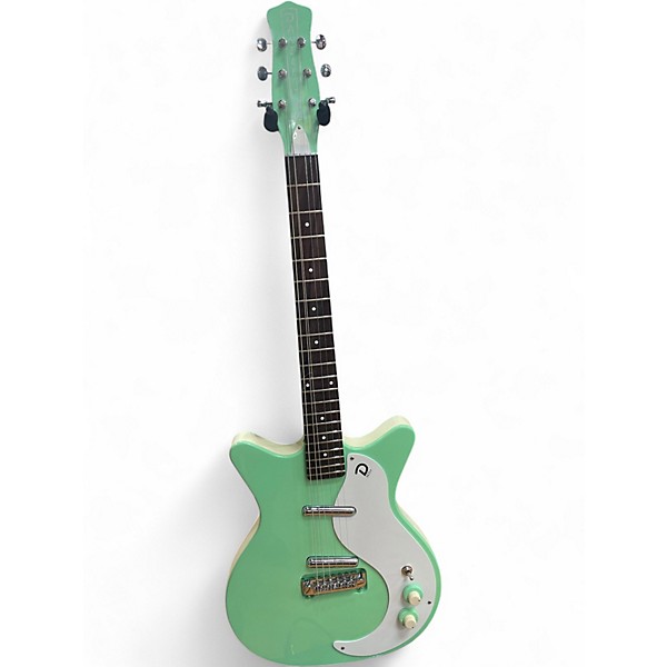 Used Danelectro 59M NOS+ Seafoam Green Solid Body Electric Guitar