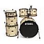 Used TAMA 6 Piece Imperialstar Zebrawood Drum Kit thumbnail