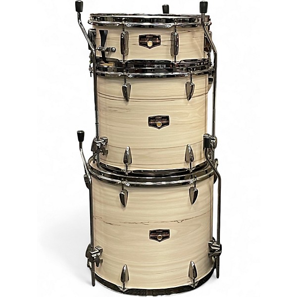 Used TAMA 6 Piece Imperialstar Zebrawood Drum Kit