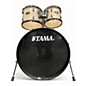 Used TAMA 6 Piece Imperialstar Zebrawood Drum Kit