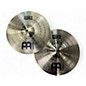 Used MEINL 14in HCS Hi Hat Pair Cymbal thumbnail