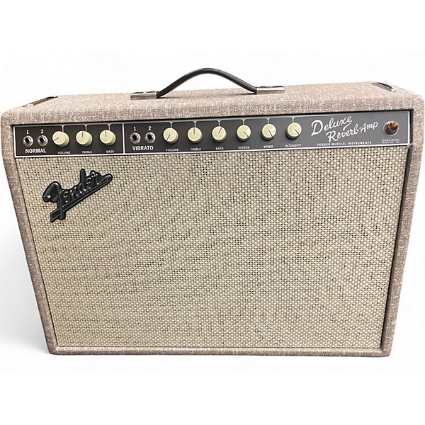 Used Fender '65 Deluxe Reverb Reissue "Fawn" FSR Limited Edition Tube Guitar Combo Amp