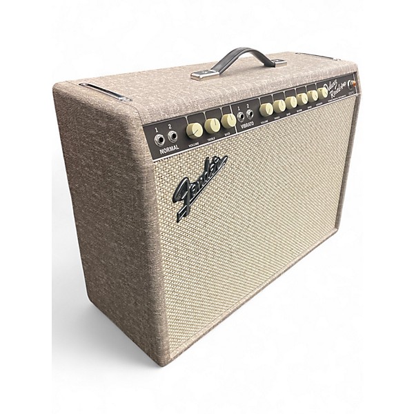 Used Fender '65 Deluxe Reverb Reissue "Fawn" FSR Limited Edition Tube Guitar Combo Amp
